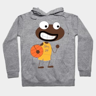 Cartoon Shaquille O'Neal Hoodie